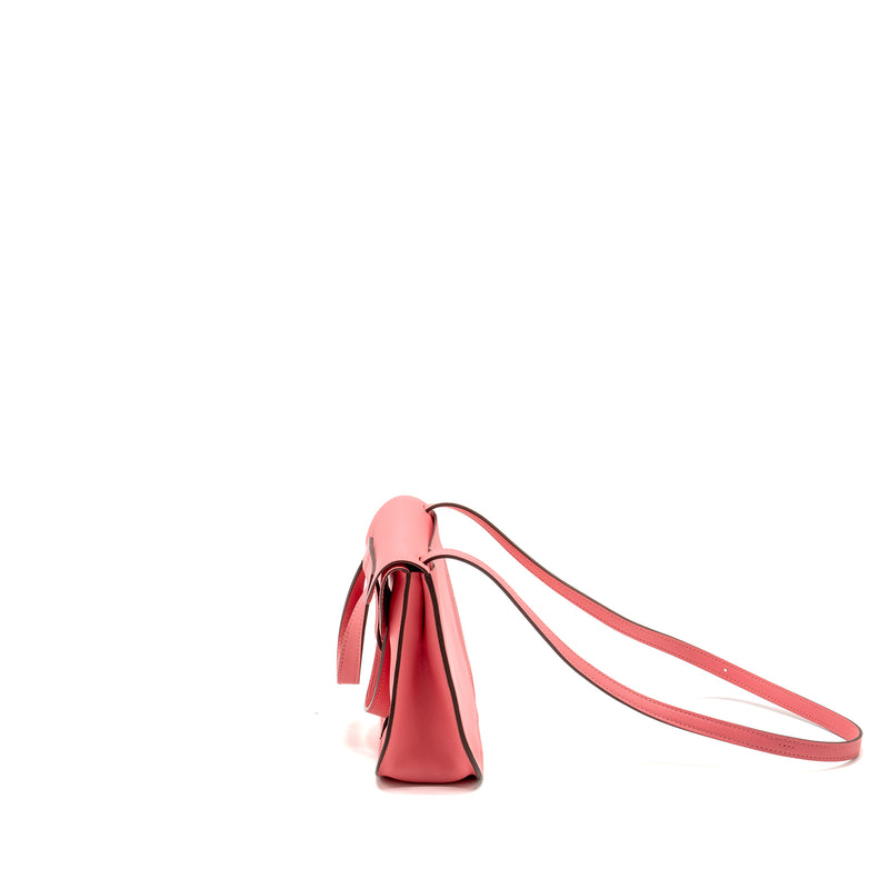 HERMES Mini Halzan 22 Swift Rose Azalee SHW Stamp A