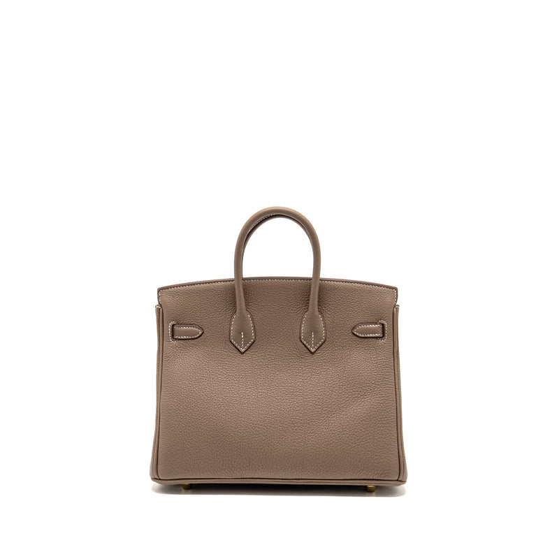 Hermes Birkin 25 Togo Etoupe GHW Stamp K