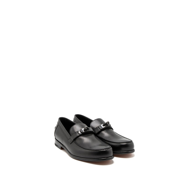 Hermes Size 42 Destin Loafer Calfskin So Black