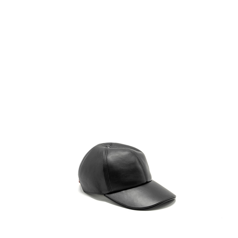 Louis Vuitton Staples Edition Cap Lambskin Black