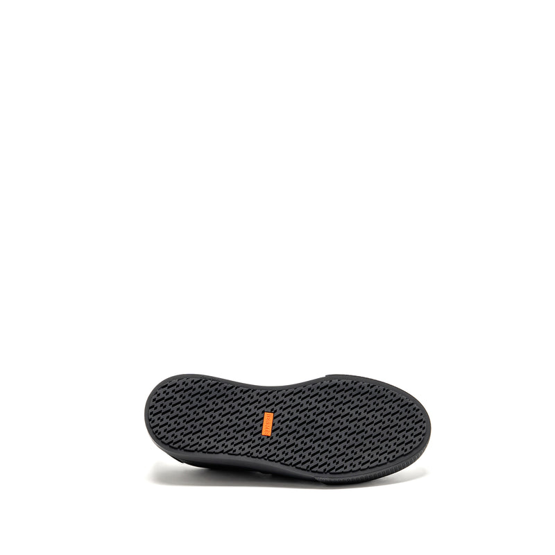 Hermes size 42 day sneaker Calfskin Leather so black