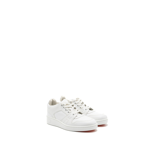 Hermes Size 36 Free Sneakers Epsom White