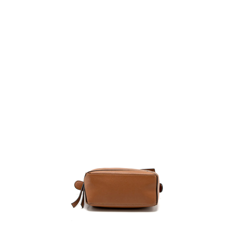 Loewe Mini Puzzle Bag Calfskin Tan SHW