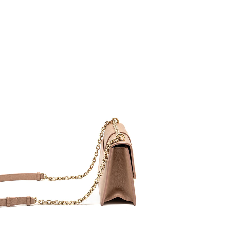 Dior 30 Montaigne Chain Bag Calfskin Pink LGHW