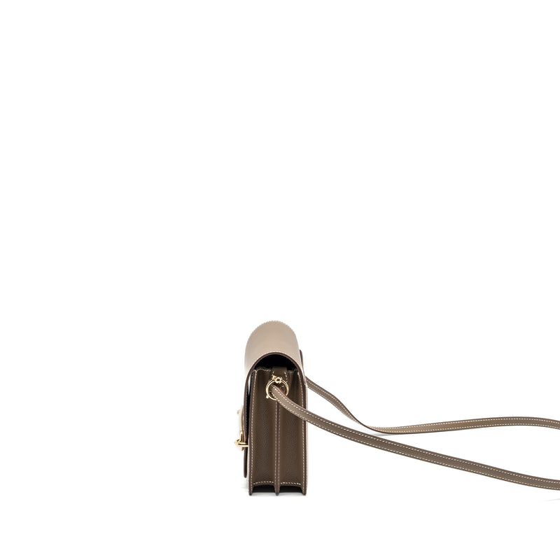 Hermes Mini Roulis Evercolor Etoupe LGHW stamp W