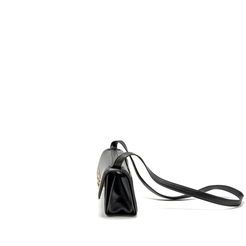 Balenciaga Gossip Shoulder Bag Calfskin Black GHW