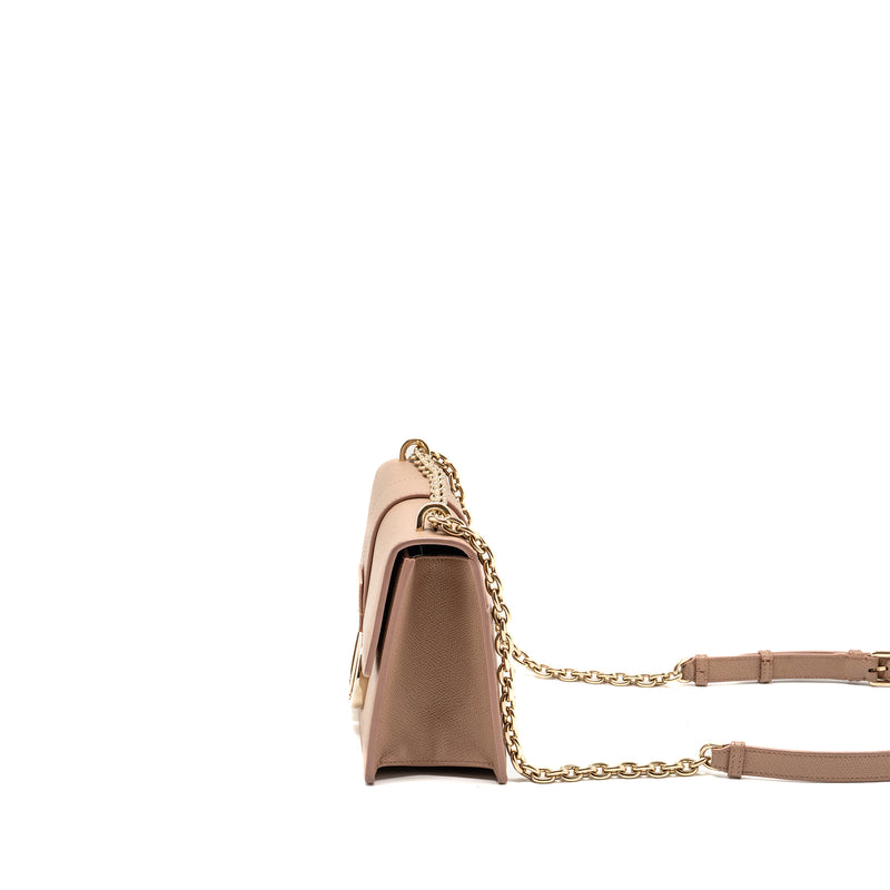 Dior 30 Montaigne Chain Bag Calfskin Pink LGHW