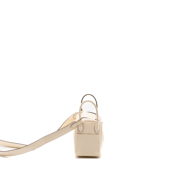 Hermes mini lindy clemence nata SHW stamp U