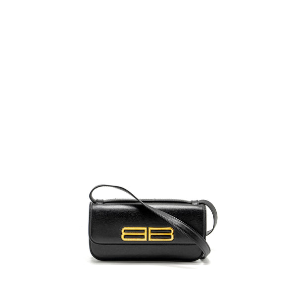 Balenciaga Gossip Shoulder Bag Calfskin Black GHW