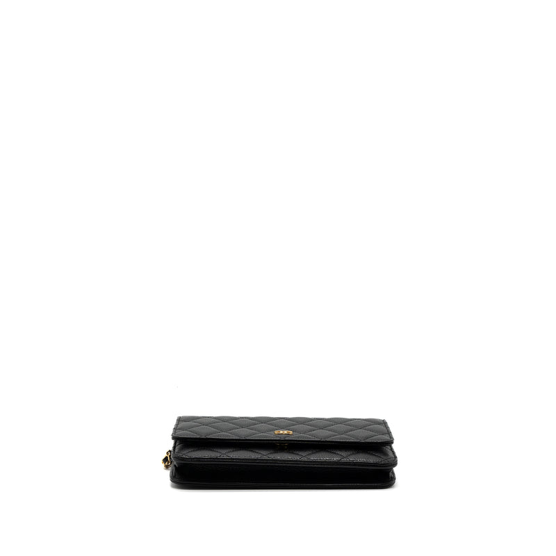 Chanel Classic Wallet On Chain Caviar Black GHW