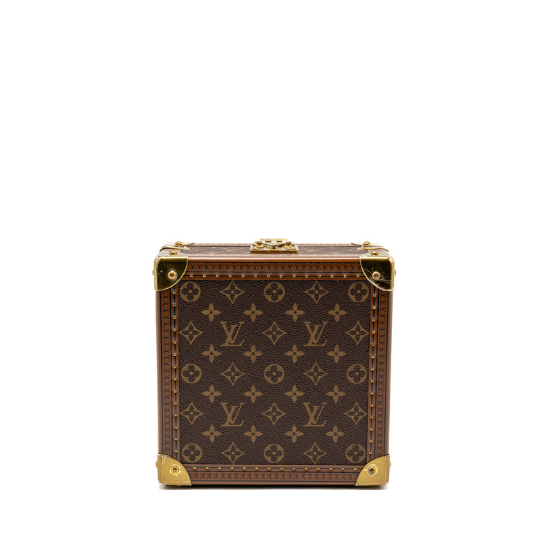 Louis Vuitton Coffret Joaillerie monogram canvas rouge fusion