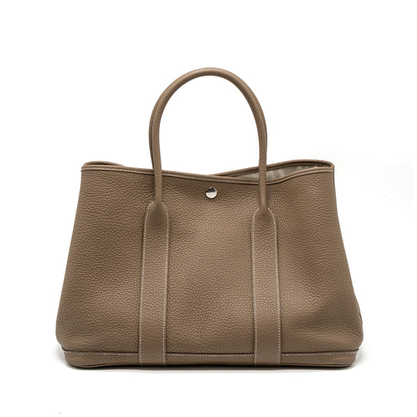 Hermes Garden Party 36 Negonda Etoupe SHW Stamp C
