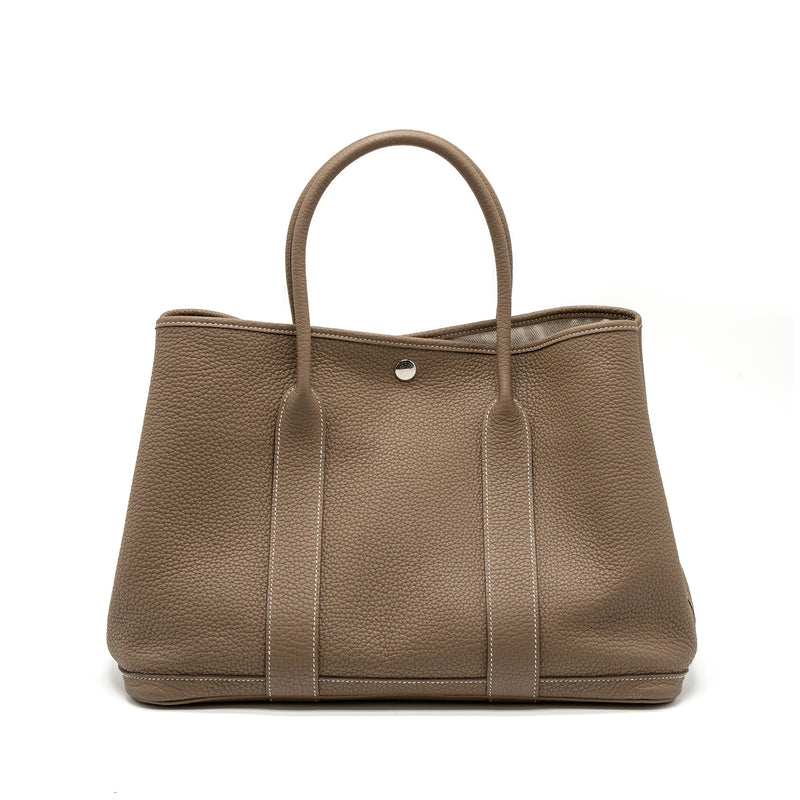 Hermes Garden Party 36 Negonda Etoupe SHW Stamp C
