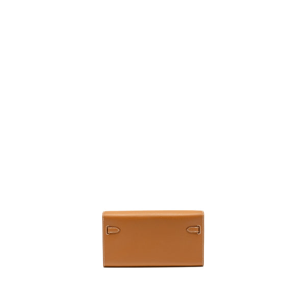 Hermes Kelly To Go Epsom Gold SHW Stamp Z