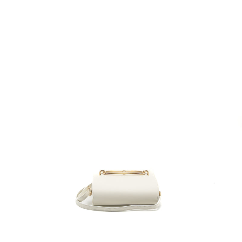 Hermes Mini Roulis Evercolor Blanc LGHW Stamp U