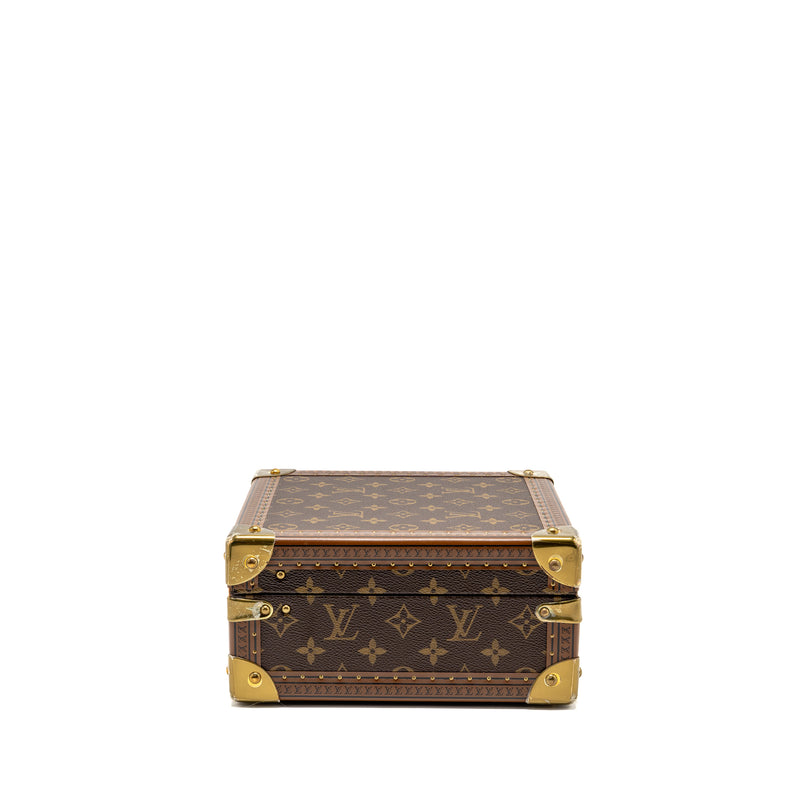 Louis Vuitton Coffret Joaillerie monogram canvas rouge fusion