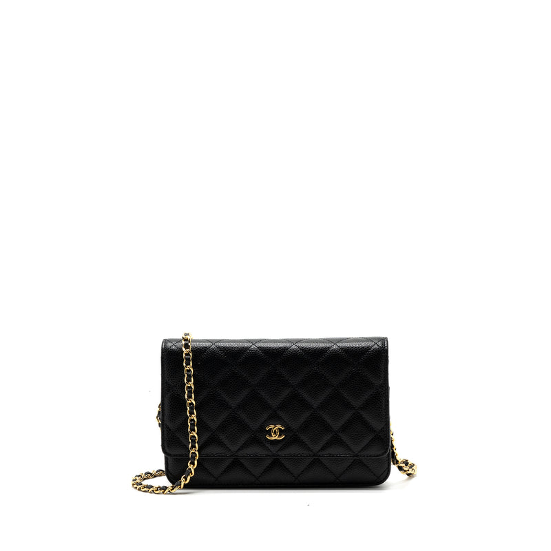 Chanel Classic Wallet On Chain Caviar Black GHW