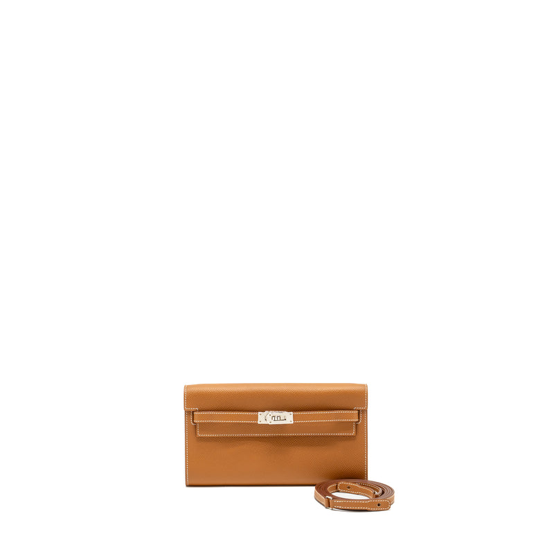 Hermes Kelly To Go Epsom Gold SHW Stamp Z