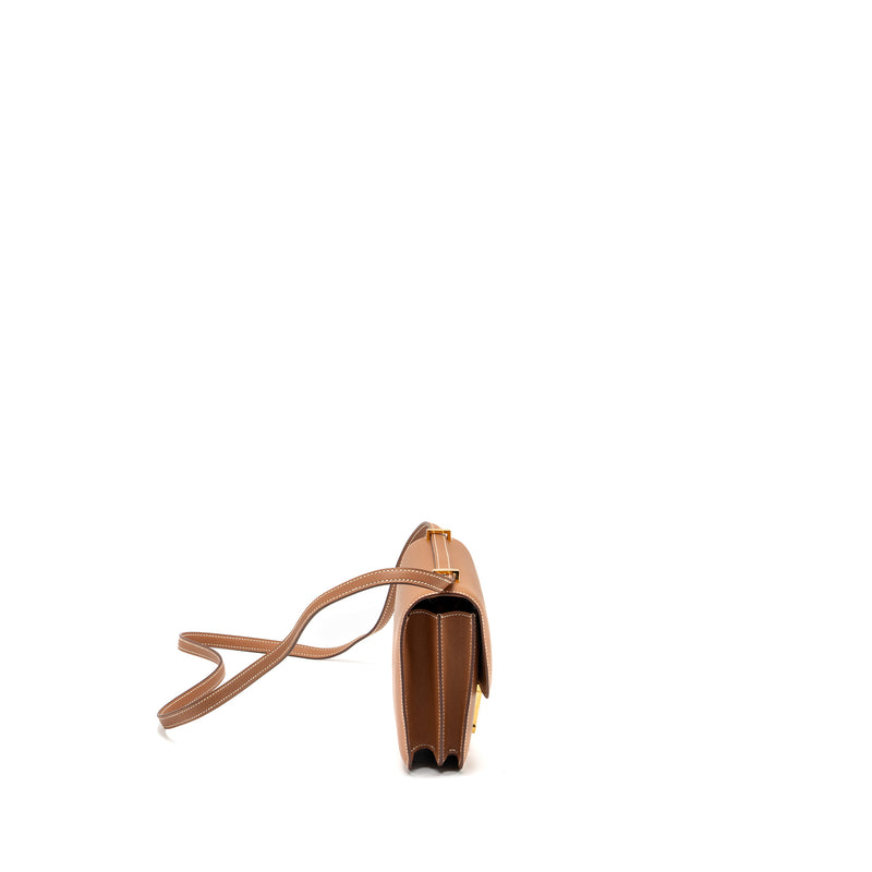 Hermes Mini Constance swift gold GHW stamp B