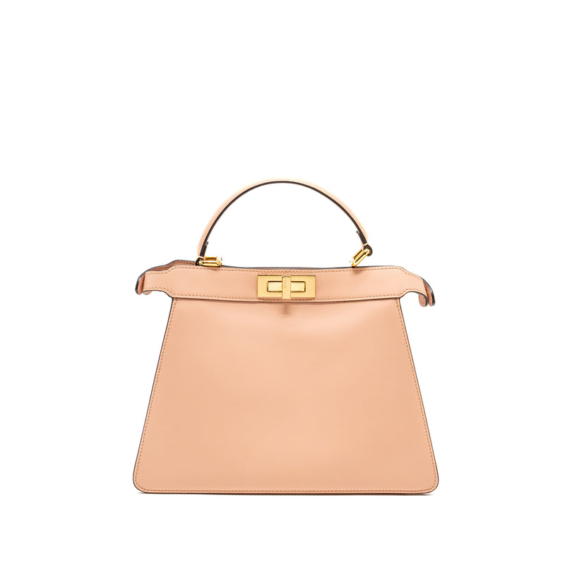 Fendi Mediume Peekaboo ISeeU tote lambskin light pink GHW