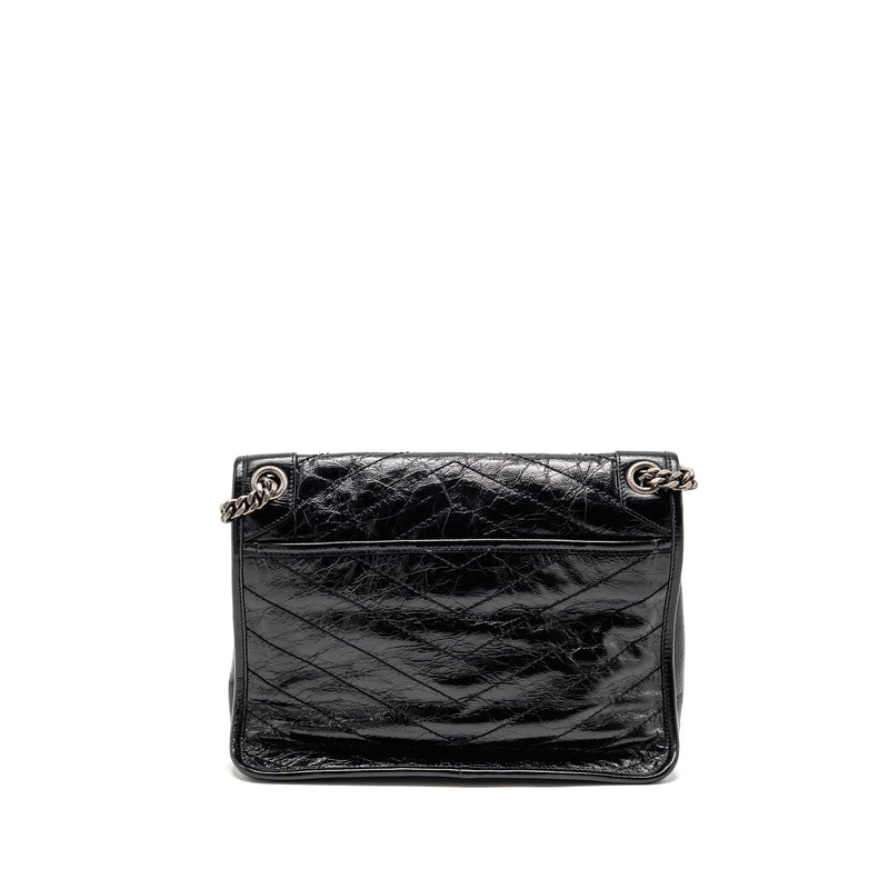 Saint Laurent / YSL Medium Niki Calfskin Black SHW