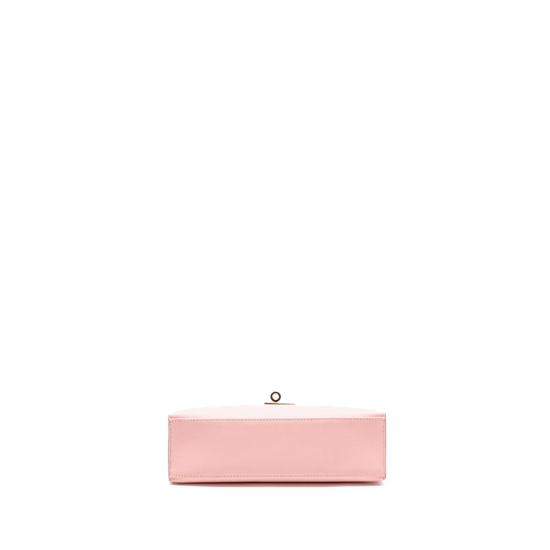 Hermes kelly Pochette swift 3Q Rose Sakura SHW Stamp Z