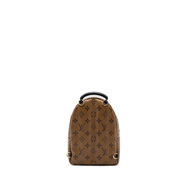 Louis Vuitton Palm Spring Mini Backpack Reverse Monogram Canvas GHW