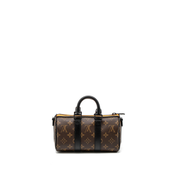 Louis Vuitton Keepall XS Zoom with Friends Monogram Canvas Black Hardware (New Version)