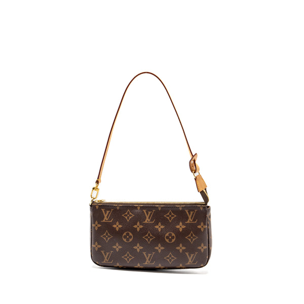 Louis Vuitton Pochette Accessories Monogram Canvas GHW