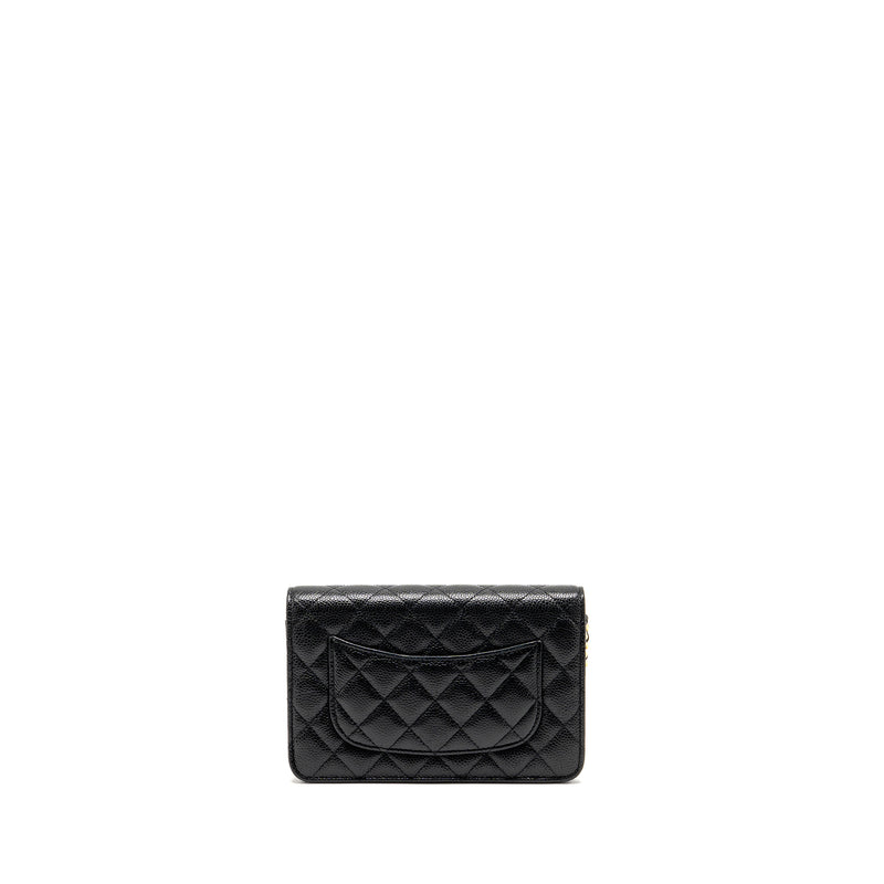 Chanel Classic Wallet on Chain Caviar Black GHW
