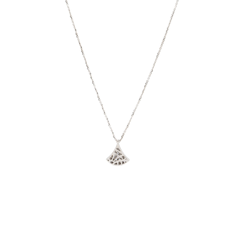 bvlgari diva’s dream necklace 18k white gold diamonds