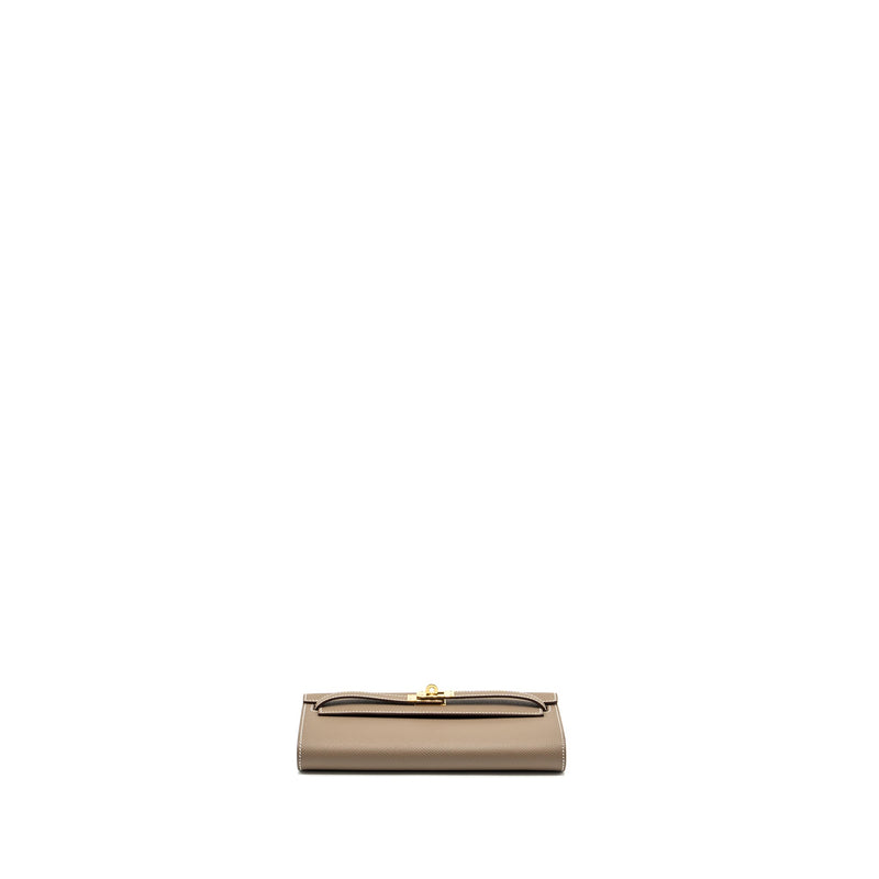 Hermes Kelly To Go Epsom Etoupe GHW Stamp B