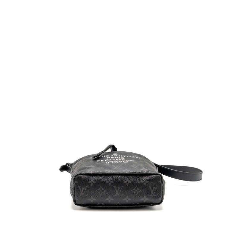 Louis Vuitton Monogram Eclipse Fragment Nano Bag Canvas Black SHW