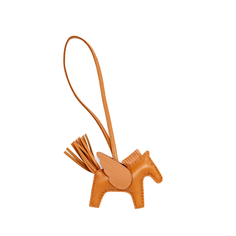 Hermes Rodeo Pegase PM Bag Charm Gold Stamp B