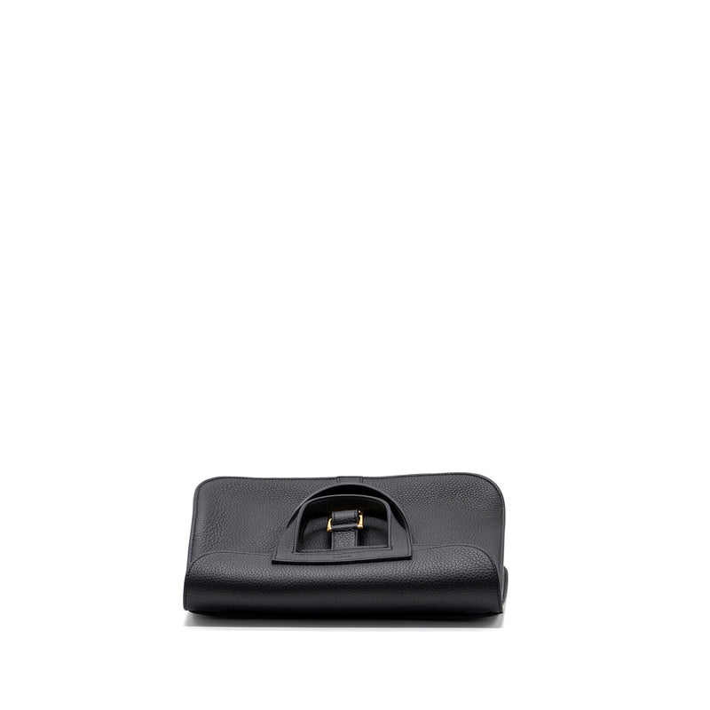 Hermes Halzan 31 Clemence Black GHW Stamp B