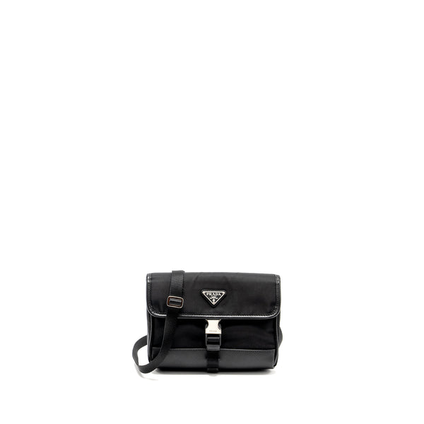 Prada Smartphone Case Re-Nylon and Saffiano leather black SHW