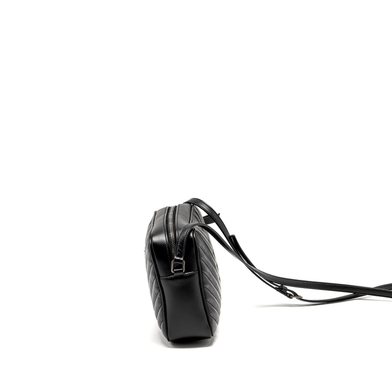 Saint Laurent Lou Camera Bag calfskin black ruthenium SHW