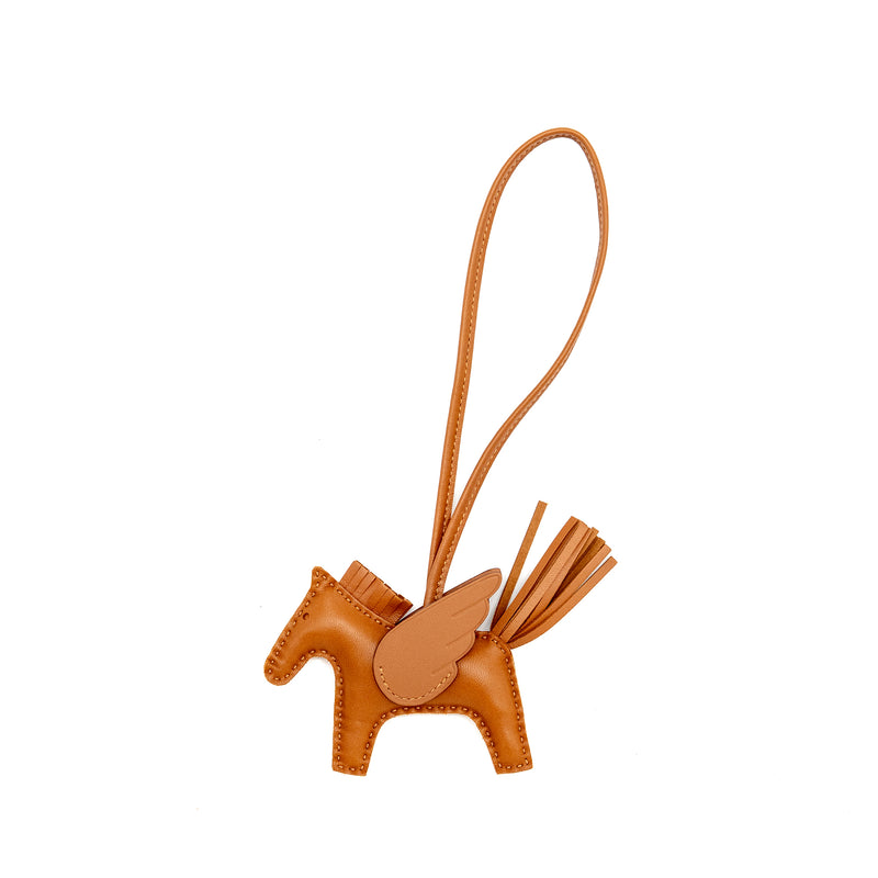 Hermes Rodeo Pegase PM Bag Charm Gold Stamp B