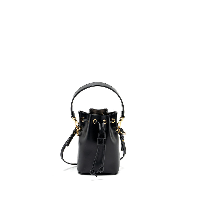 Fendi Mini Mon Tresor bucket bag calfskin black GHW