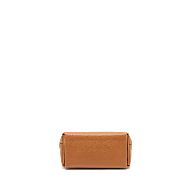 Hermes Mini 24/24 2424-21 Bag Evercolor/ Swift Gold GHW Stamp B