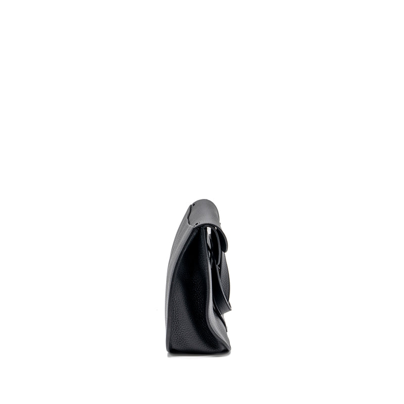 Hermes Halzan 31 Clemence Black GHW Stamp B