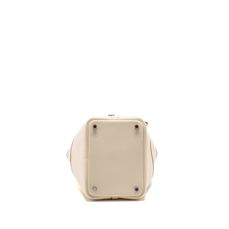 Hermes Cargo Picotin 18 pockets toile geo land / swift ecru / Nata SHW stamp K