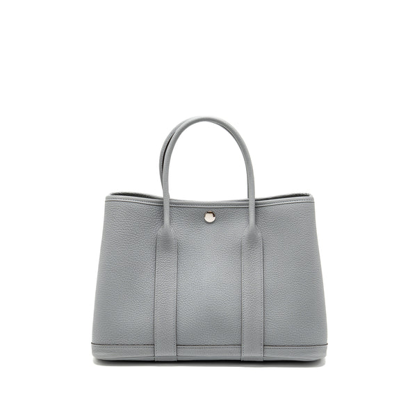 Hermes Garden party 30 negonda gris pantin SHW stamp K