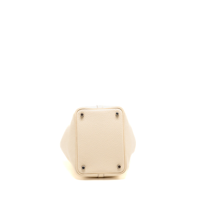 Hermes Picotin 18 Lock bag Clemence Nata SHW Stamp Z