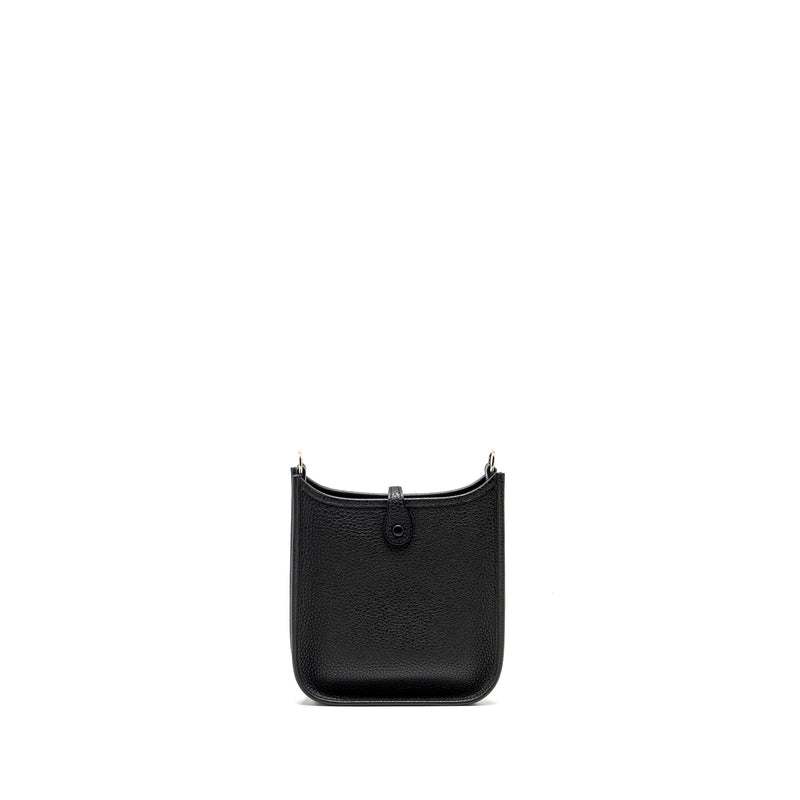 Hermes Mini Evelyne Clemence black SHW stamp Y