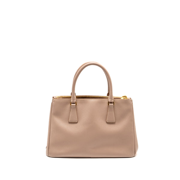 Prada Saffiano Tote Bag Light Pink GHW