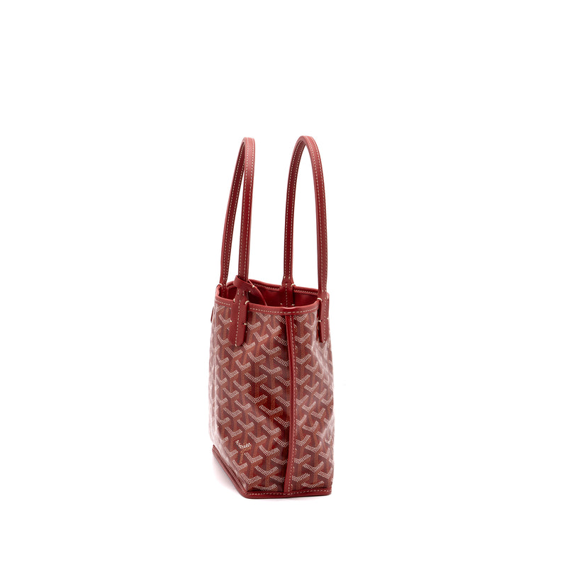 Goyard Anjou Tote Mini Red