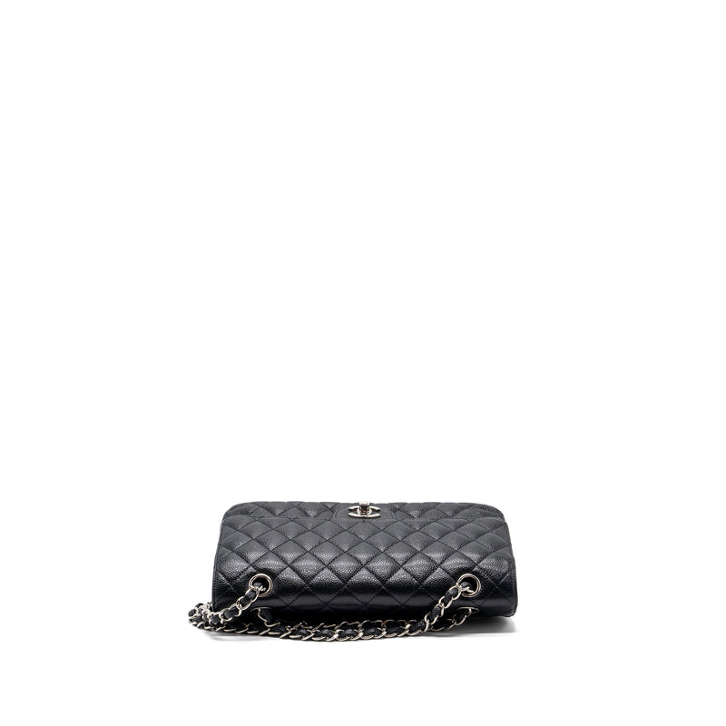 Chanel medium classic flap bag caviar black with SHW