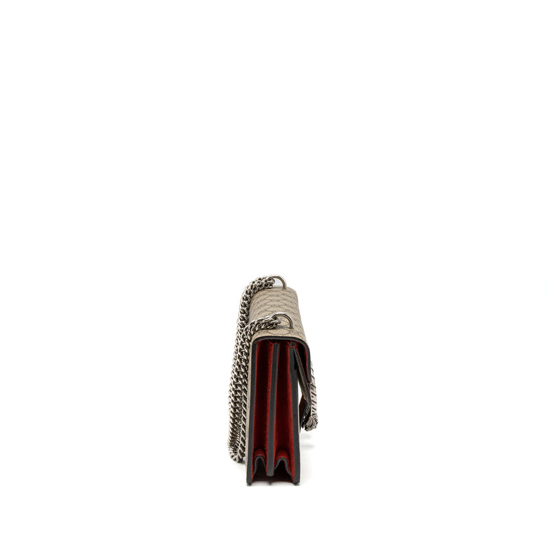 Dionysus GG Supreme Super Mini Crossbody Bag in Multicoloured - Gucci