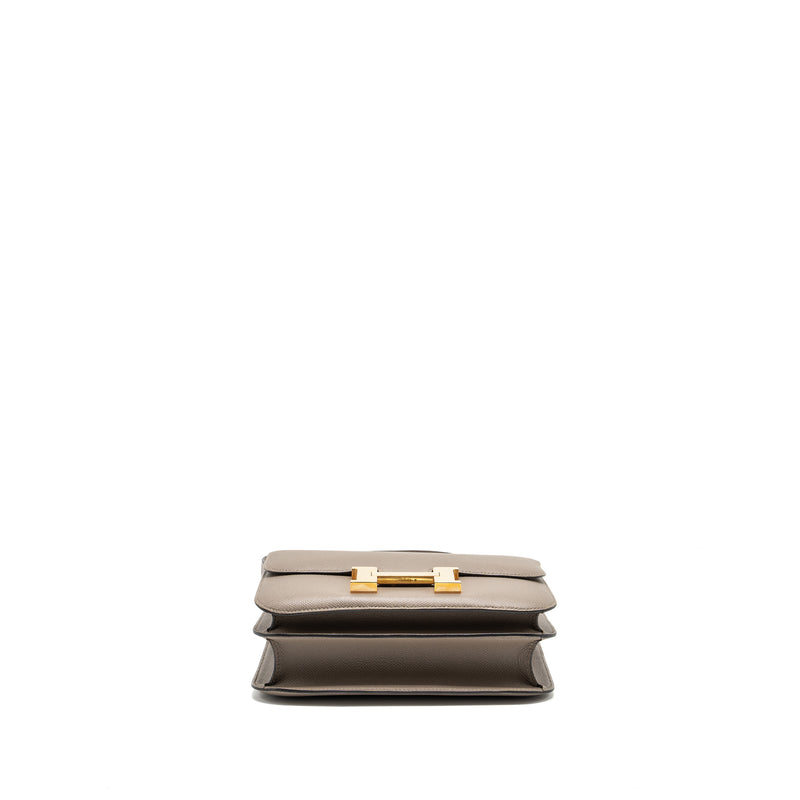 Hermes constance 24 epsom Gris Asphalte GHW stamp C